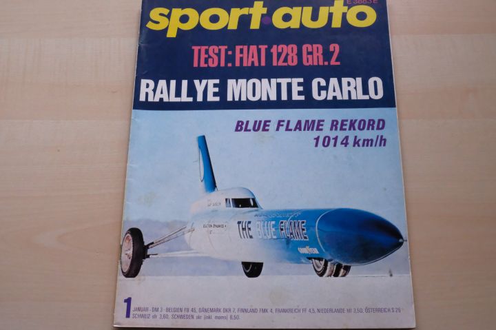Deckblatt Sport Auto (01/1971)